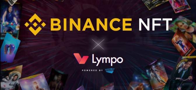 Lympo Partners with Binance to Host NFTs of Famous Athletes