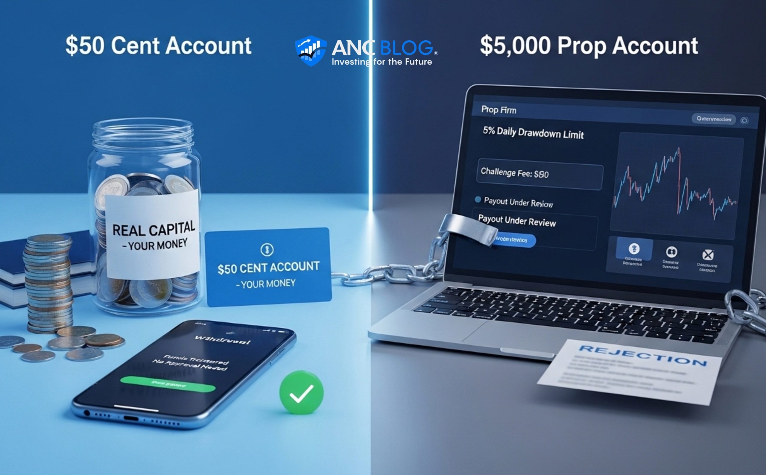 Why a $50 Cent Account Beat a $5,000 Prop Account